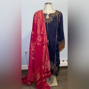 Maria B Shalwar Kameez Whole Suit